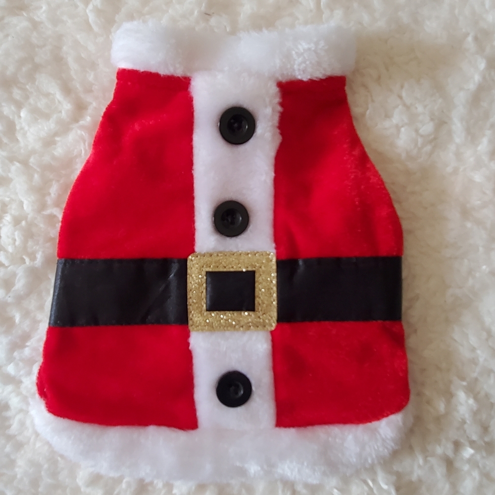 SANTA SUIT for Small Dog or Cat.